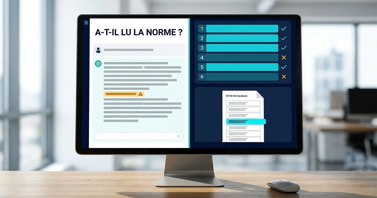 Tester si un assistant IA BIM consulte vraiment ses sources normatives