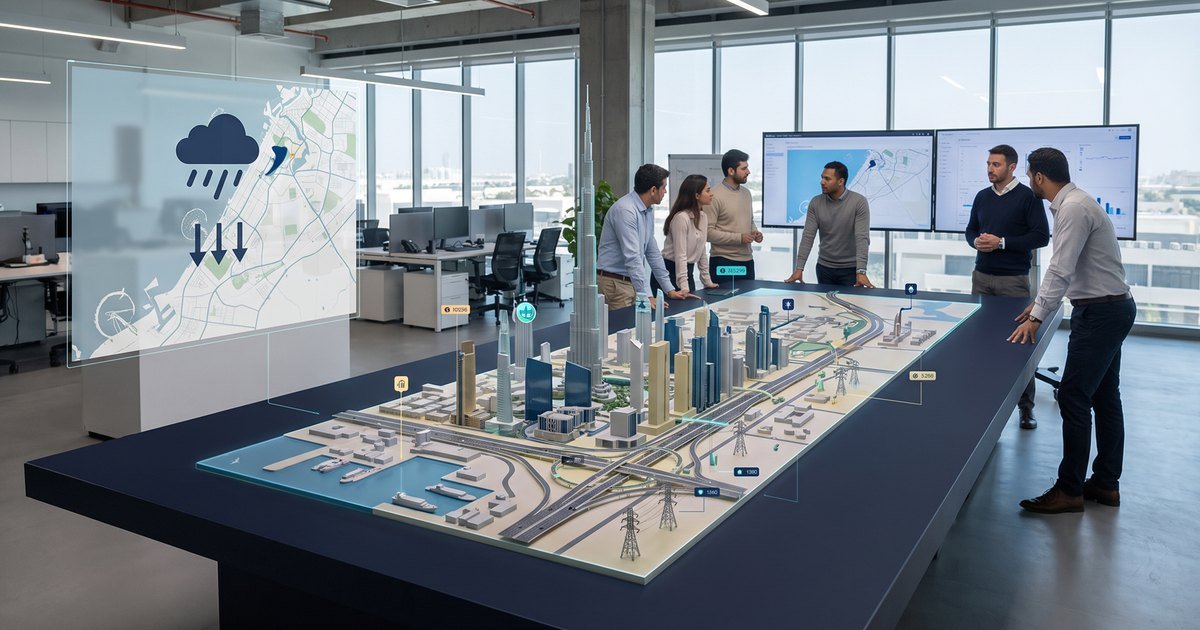 Jumeau numérique urbain reliant IFC, SIG et actifs d’infrastructure au Luxembour